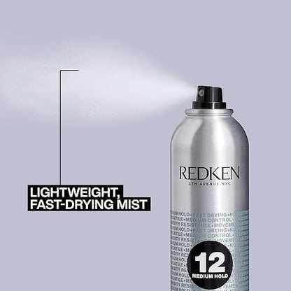 Redken Fashion Work 12 VERSATILE WORKING SPRAY Strong Hold NEW 11 oz (141)