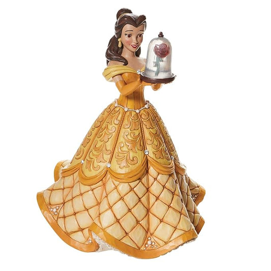 Enesco Disney Traditions Belle Deluxe Figurine