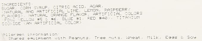 Nassau Candy Fruit Slice, Assorted, 5 Pound