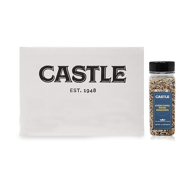 Castle Everything Bagel Seasoning 1 lb 6 oz bottles