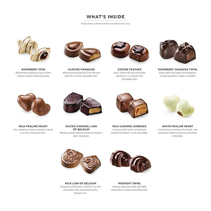 Godiva Gold Collection Milk Chocolate Assorted 7.9 oz box18 piece