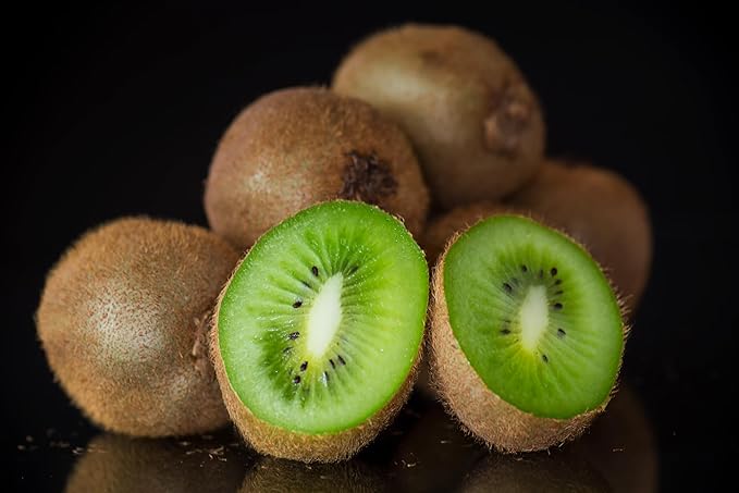 Fresh Delicious Green Kiwi by RawJoy Farms.
