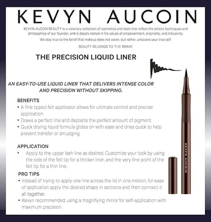 Kevyn Aucoin The Precision Liquid Liner - Basic Black Waterproof