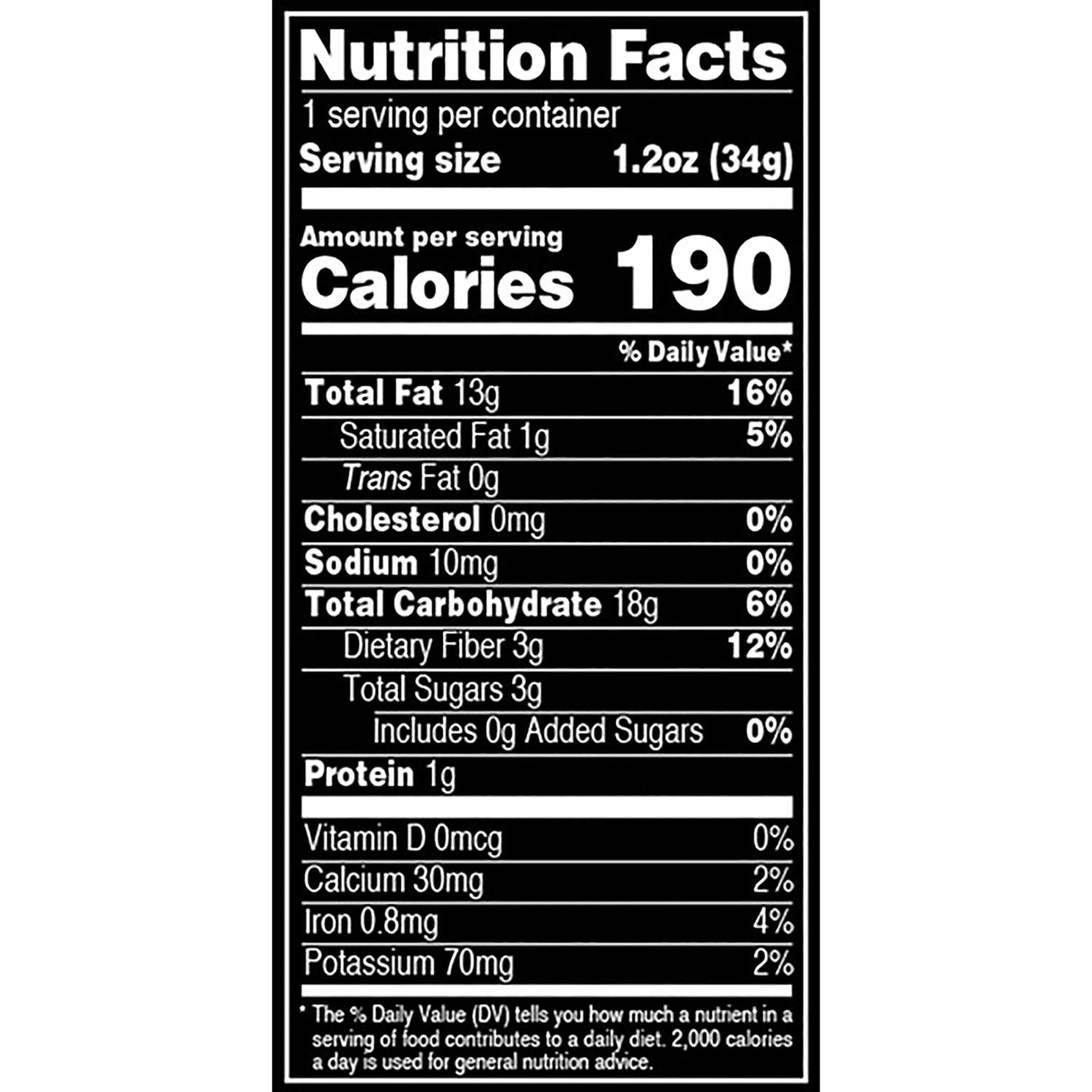 Terra Sweet Potato Chips No Salt Added 1.2 oz bags (Case Pack of 24)