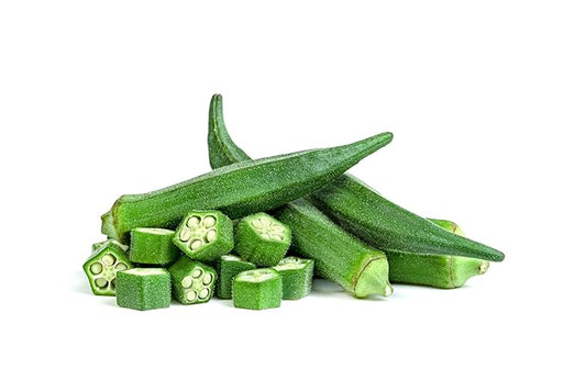 Fresh Green Okra by RawJoy Farms