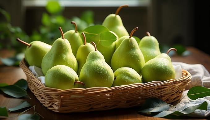 Fresh delicious Bartlett Pears by RawJoy Farms