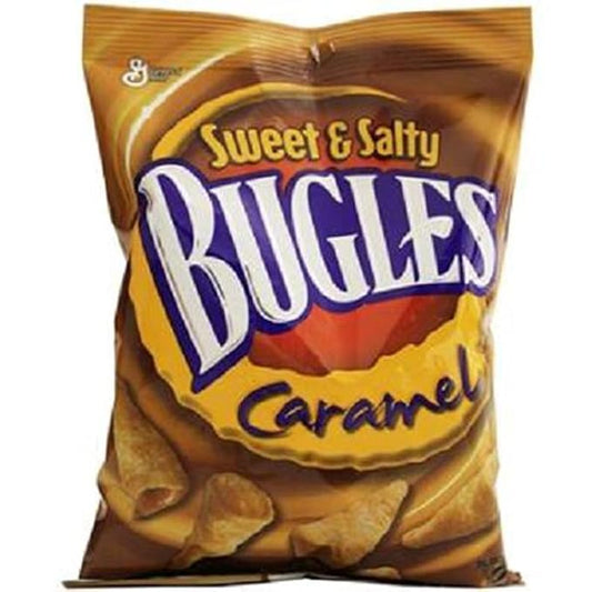 Bugles Sweet & Salty Caramel 3.5 oz bags ( Case Pack of 7)