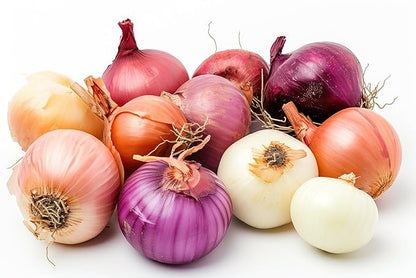 Fresh Variety Pack of Yellow, White, and Red Onions by RawJoy Farms
