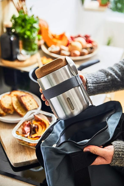 BLACK + BLUM Stainless Steel Thermo Pot, Steel, 550 ml Capacity