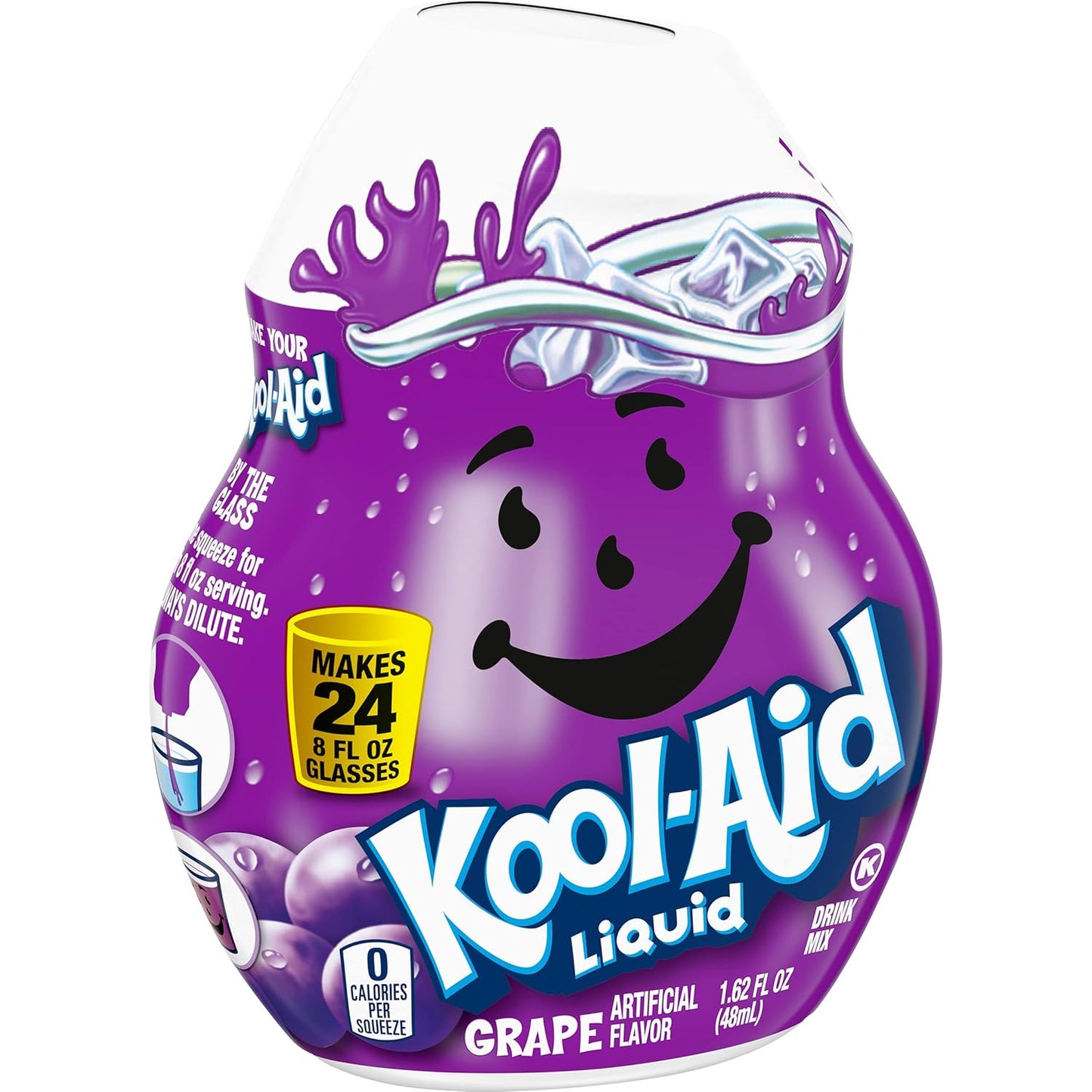 Kool Aid Grape Liquid Drink Mix 1.62 oz bottle( Case Packof 12)