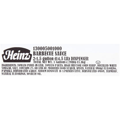 Heinz BBQ Dispenser Bag