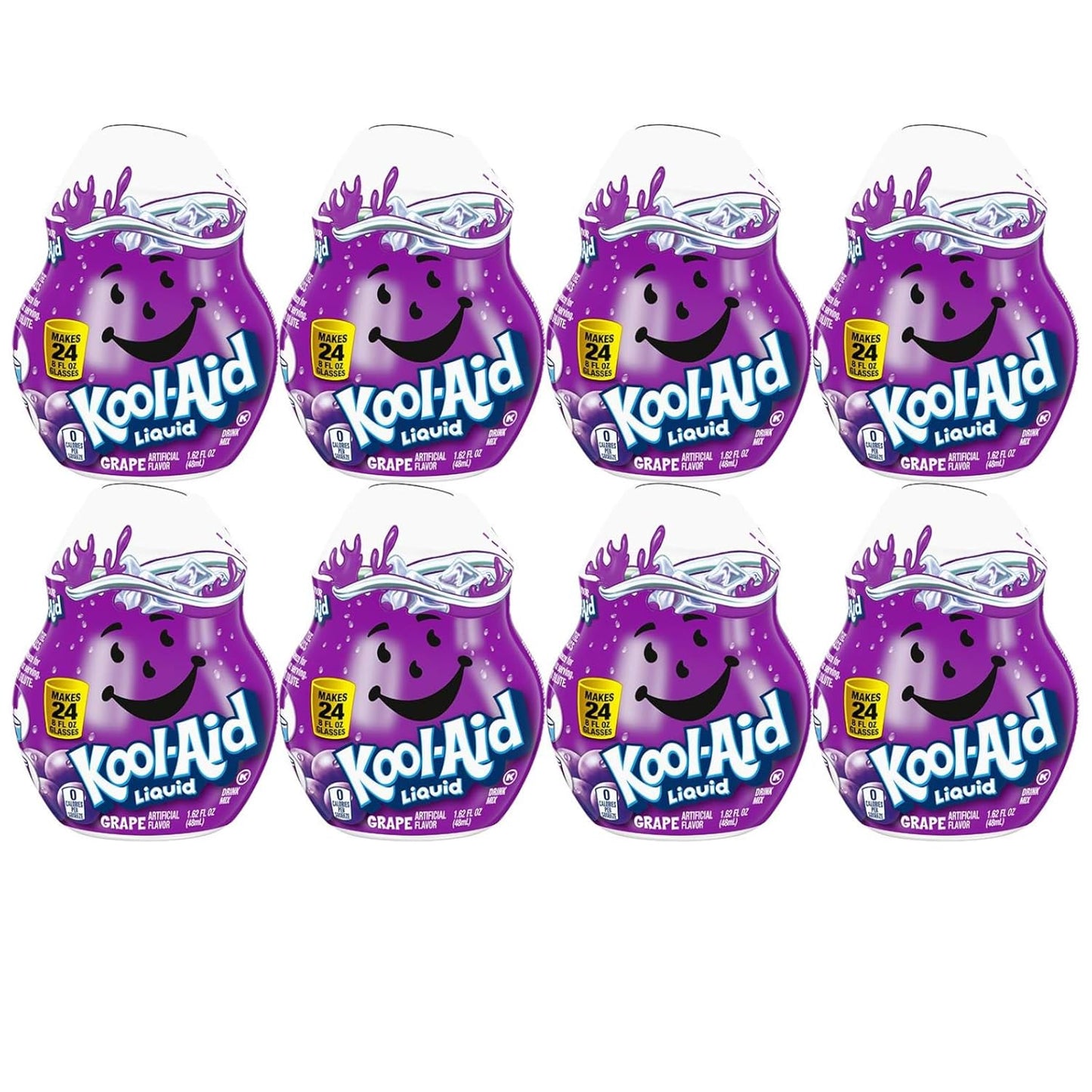 Kool Aid Grape Liquid Drink Mix 1.62 oz bottle( Case Packof 12)