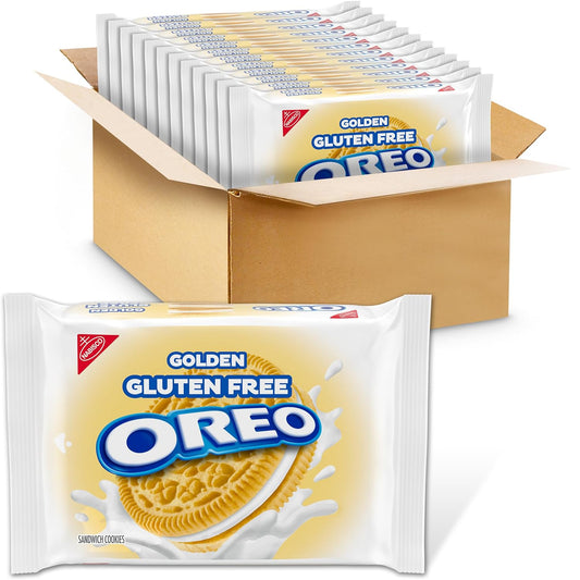 Nabisco Gluten Free Golden Oreo Cookies 12.8 oz Bag ( Case Pack of 12)