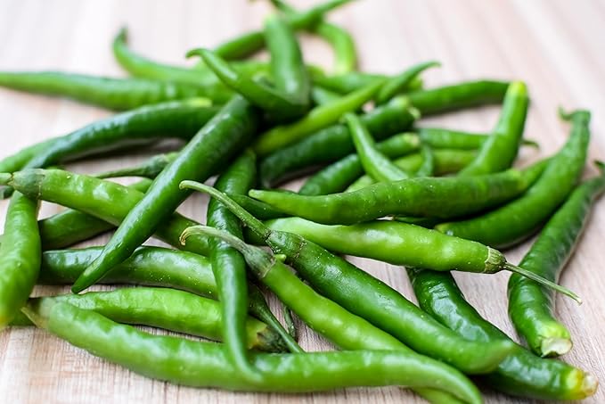 Fresh Green Thai Chili by RawJoy Farms