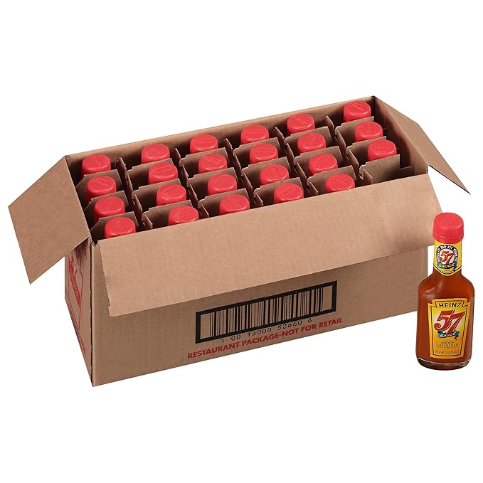 Heinz 57 Sauce 5 oz Glass Bottles 24 ct Casepack