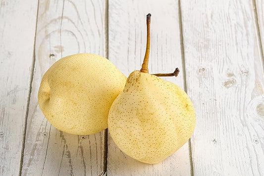 Fresh delicious Korean Pears by RawJoy Farms