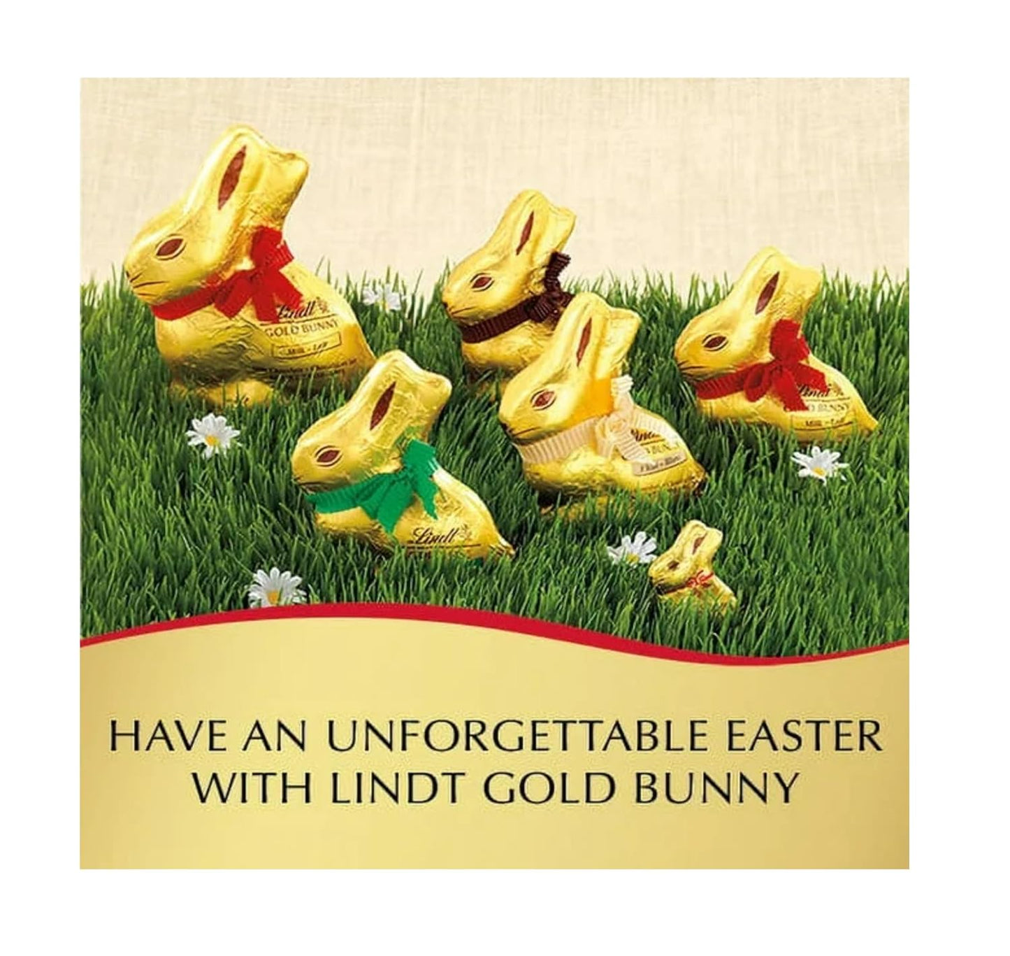 Lindddt Milk Chocolate Gold Bunny