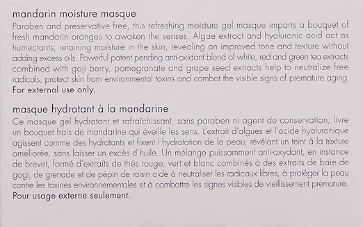 Mandarin Moisture Masque by June Jacobs for Unisex - 4 oz Mask