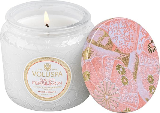 Saijo Persimmon - Petite Jar Candle Saijo Persimmon