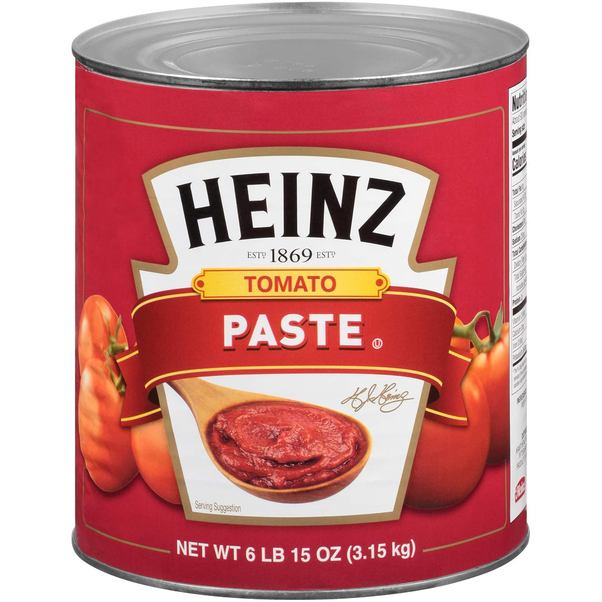 Heinz Tomato Paste #10 Can, 111 oz, Pack of 6
