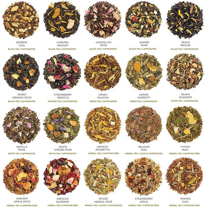 Tea Forte 2025 Limited Edition Warming Joy Tea Chest 40 Pyramid Infusers