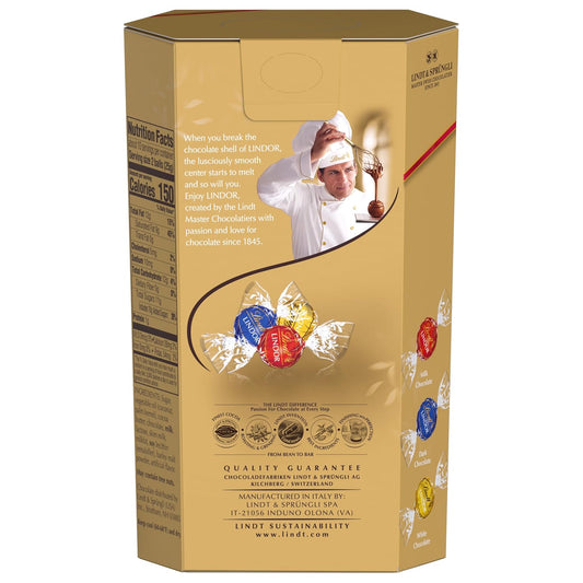 Lindt Lindor Assorted Chocolate Truffles 8.4 oz bags