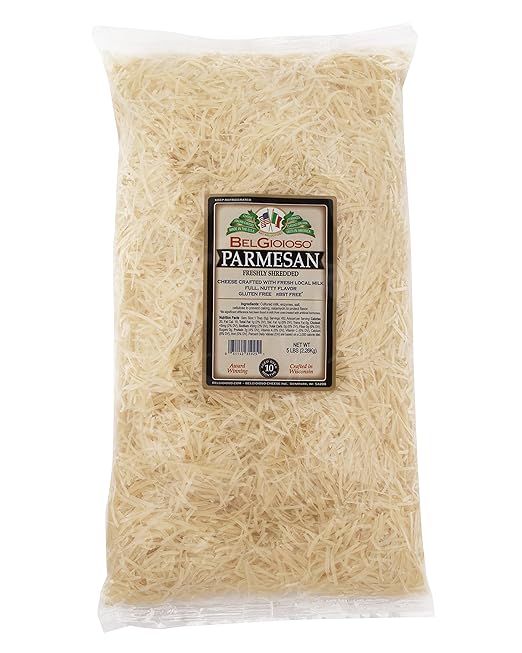 Belgioioso: Shredded Parmesan Cheese 5 Lb.