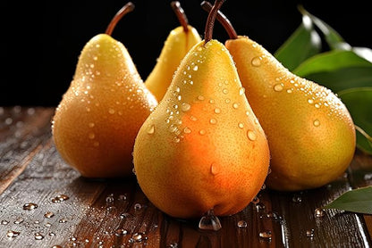 Fresh delicious Bosc Pears by RawJoy Farms