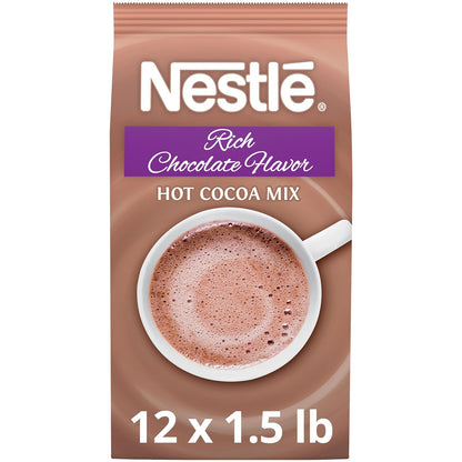 Nestle Whipped Hot Cocoa Mix 24oz pack of 12