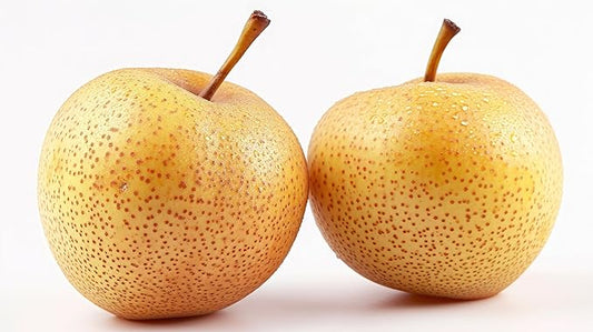 Fresh delicious Apple Pears by RawJoy Farms