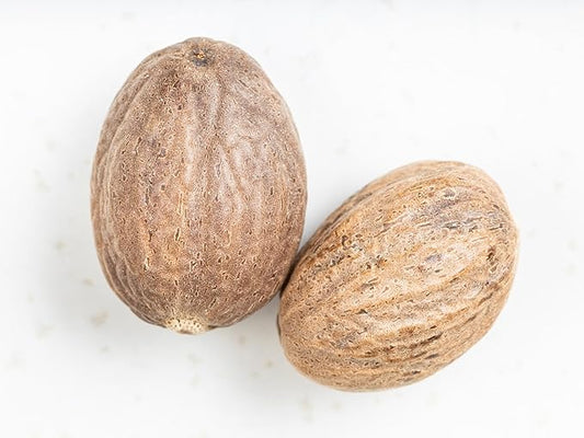 Fresh Organic Whole Nutmeg by RawJoy