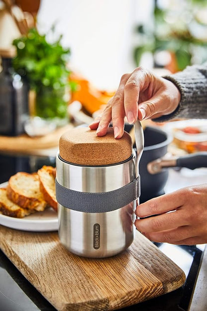 BLACK + BLUM Stainless Steel Thermo Pot, Steel, 550 ml Capacity