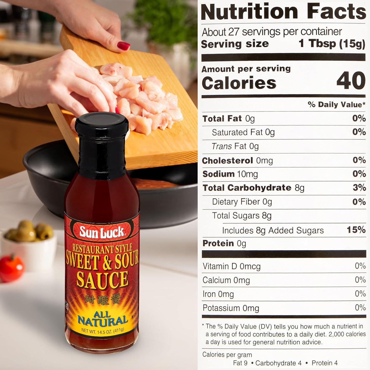 Asian Menu Sweet & Sour Sauce And Glaze No MSG 14.5 Oz.