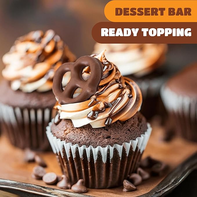 Pure Milk Chocolate Covered Pretzels 15 lb box