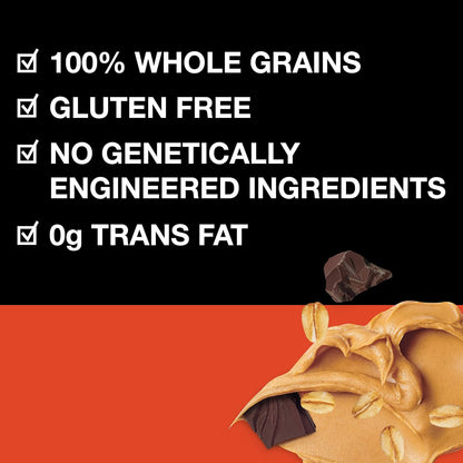 Kind Healthy Grains Granola Bars Peanut Butter Dark chocolate chewy with a crunch 1.2 oz Bars total weight 6.2 oz