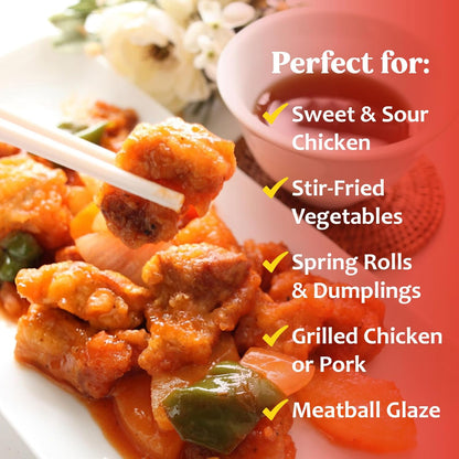 Asian Menu Sweet & Sour Sauce And Glaze No MSG 14.5 Oz.