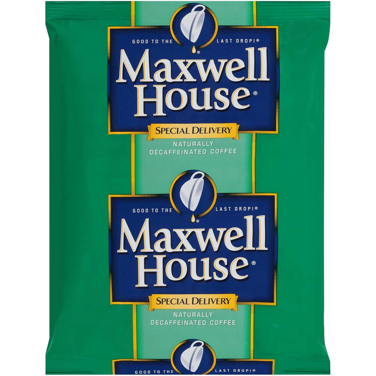 Maxwell House Decaf Coffee Filter Packs, 4-Cup, 0.7 oz, Pack of 100