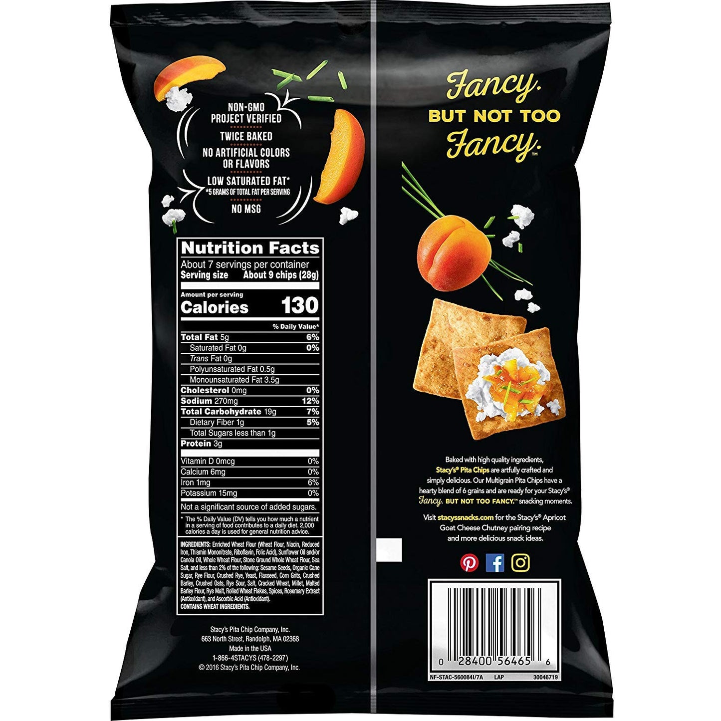 Stacy's Baked Pita Chips Multigrain