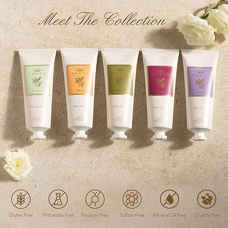 Tocca FLORENCE Fragranced Hand Cream 4 Oz 120 mL Full Size NIB Perfumed Scented