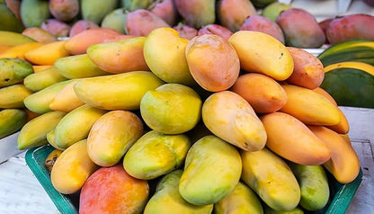 Fresh delicious Ataulfo Mango by RawJoy Farms.