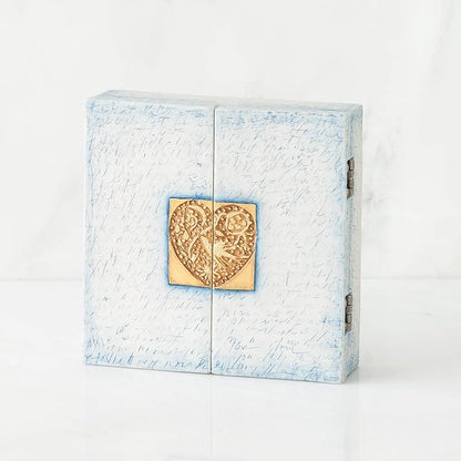 Willow Tree Duet, Sculpted Hand-Painted Triptych