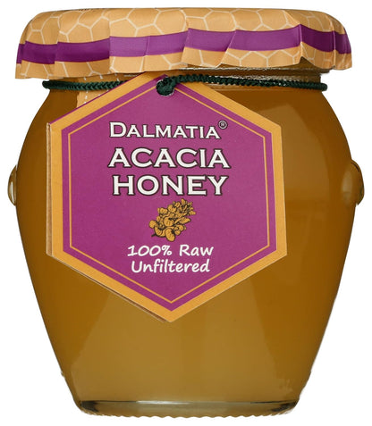 Dalmatia Acacia Honey Raw Unfiltered 8.8 oz (12 Pack)