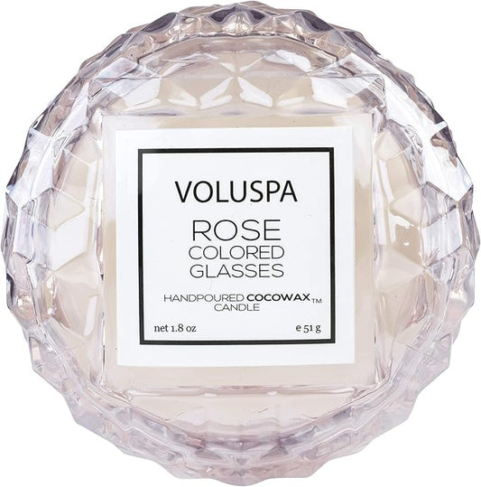 Voluspa Rose Colored Glasses Macaron Candle