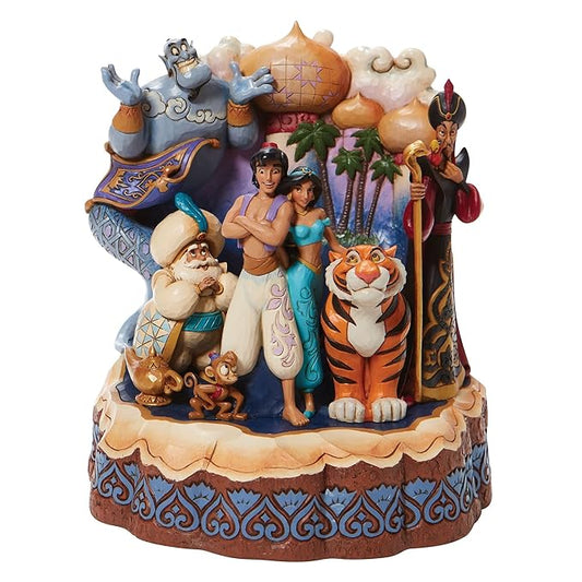 Enesco Disney Traditions Carved by Heart Aladdin Figurine