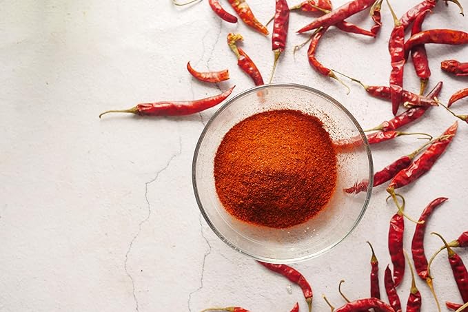 Fresh Organic Indian Chili Powder by RawJoy