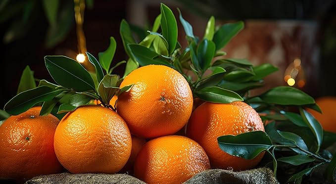 Fresh delicious Honeybell Oranges by RawJoy Farms