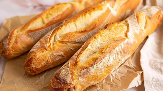 Fresh Baked Crusty French Baguette Bread By RawJoy