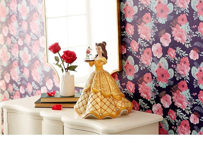 Enesco Disney Traditions Belle Deluxe Figurine