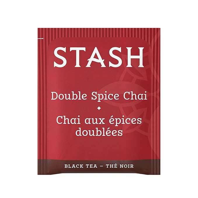 Stash Double Spice Chai Tea Bags (Case Pack of 100)
