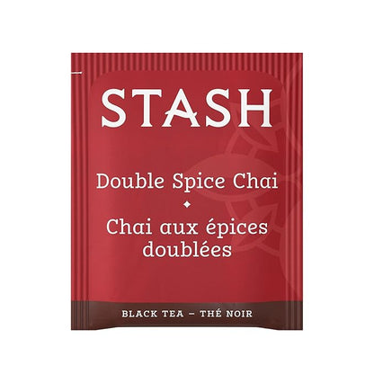 Stash Double Spice Chai Tea Bags (Case Pack of 100)